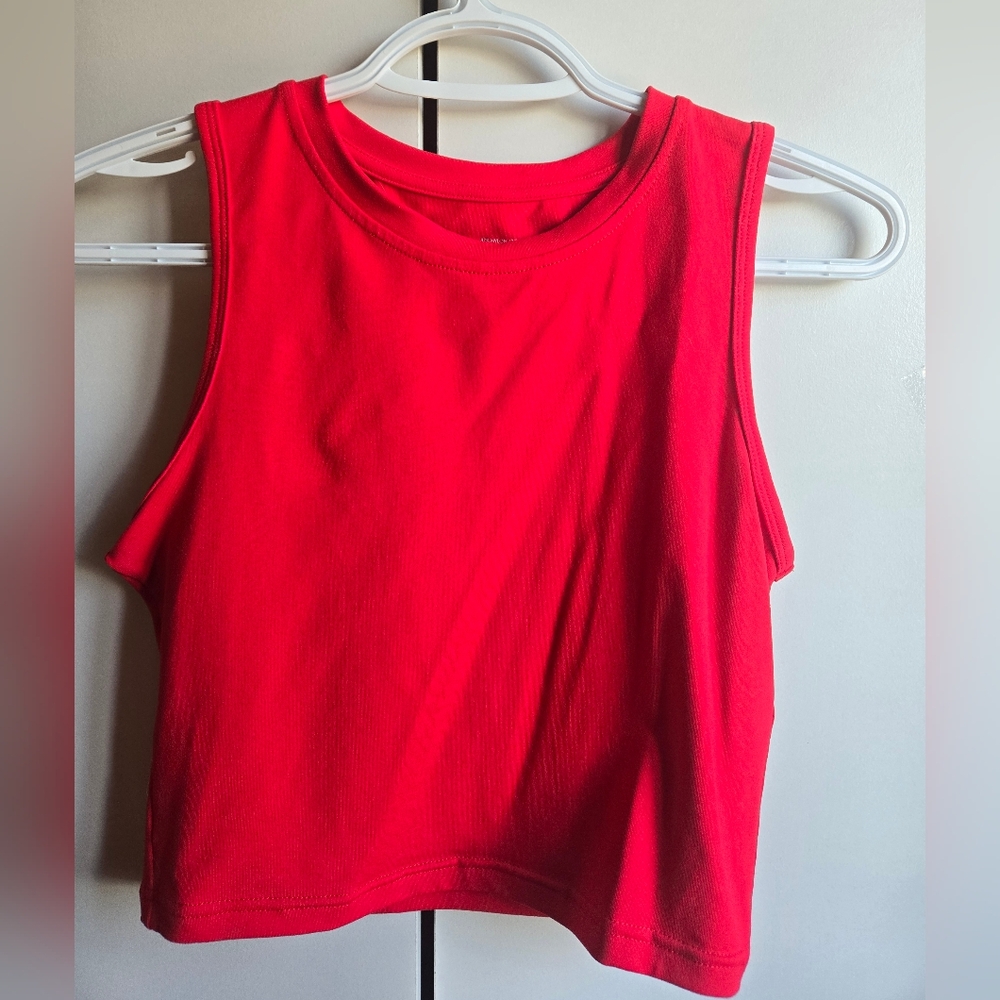 ZYIA Bold Red Crop Top